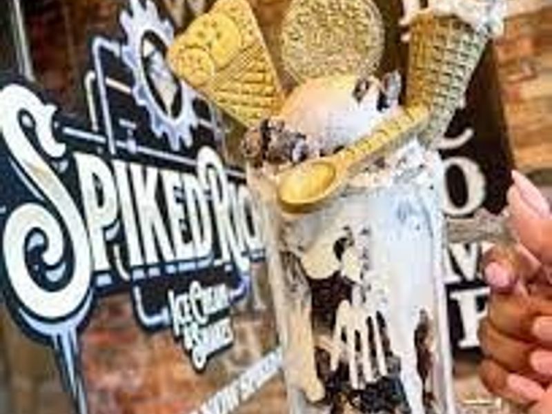 Spiked Rich Nitrogen Ice Cream photo