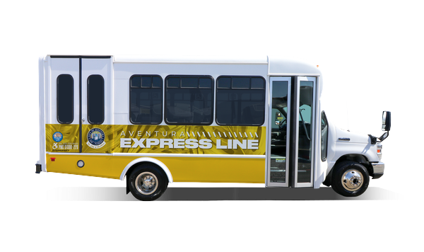 Aventura Express - Yellow Route vehicles