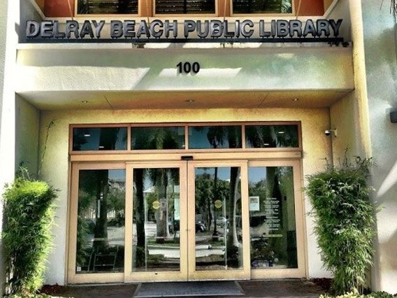 Delray Beach Library photo