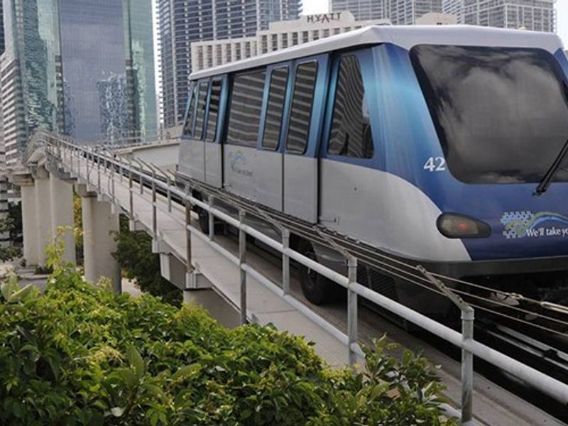 Metromover - Freedom Tower photo