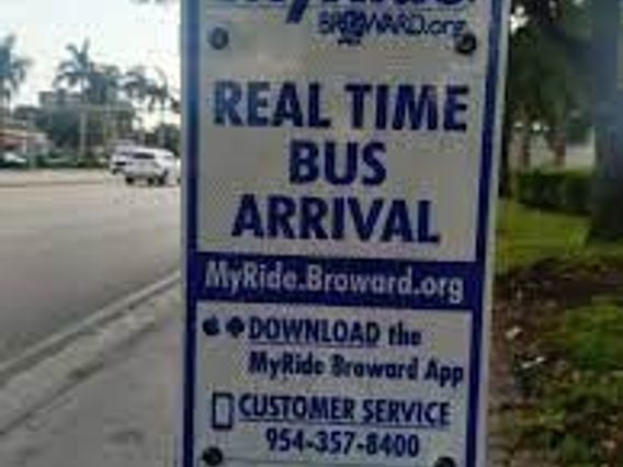 Broward County Transit Stop photo