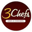 3 Chefs and a Chicken logo
