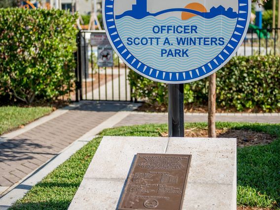 Officer Scott A. Winters Park photo