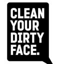 Clean Your Dirty Face logo