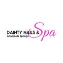 Dainty Nails & Spa logo