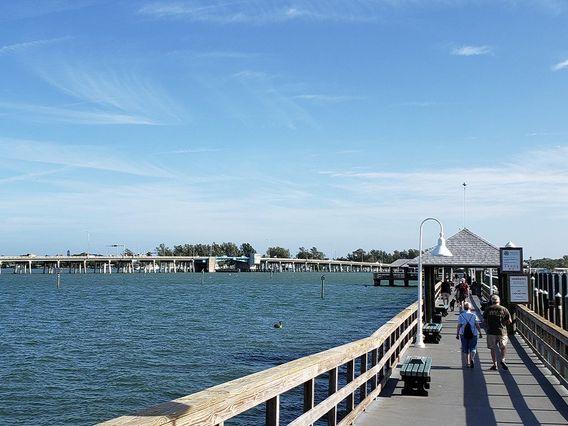 Historic  Bradenton Beach City Pier photo