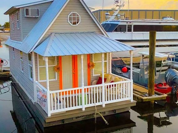 Famous Tiny HouseBoat photo
