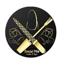 Social File Nails and Spa logo